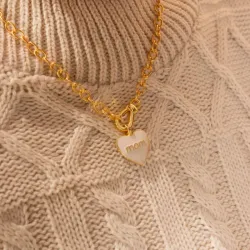 Collar broche mamá