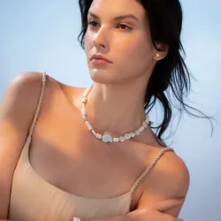 Collar Caracoles + Aretes