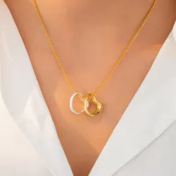 Collar Corazón Amorfo