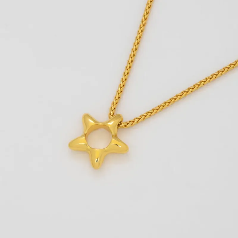 Collar Estrella Silueta Maxi