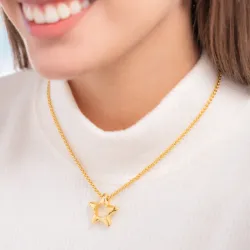 Collar Estrella Silueta Maxi