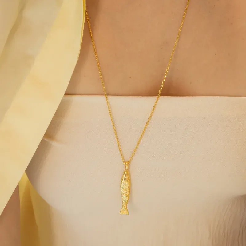 Collar Pez + Aretes