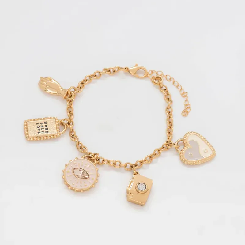 Pulsera Afirmaciones + Aretes