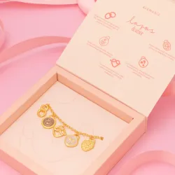 Pulsera Multicharms  Mama ( incluye caja/empaque especial)