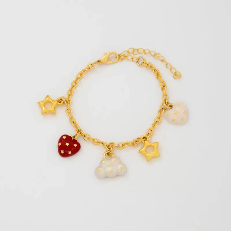 Pulsera Multicharms Nube