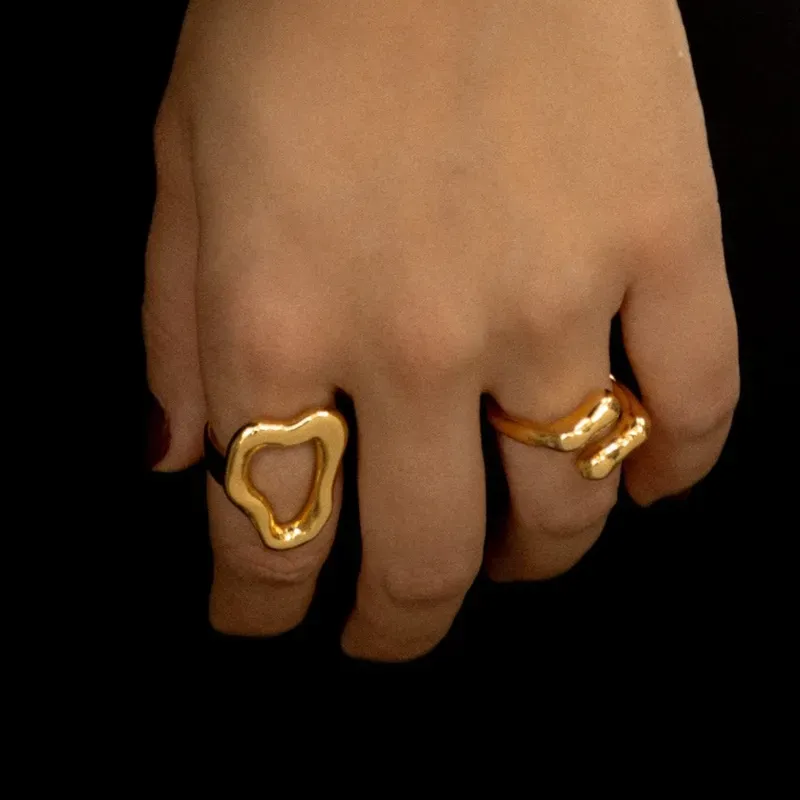 SetX2 anillos silueta amorfa