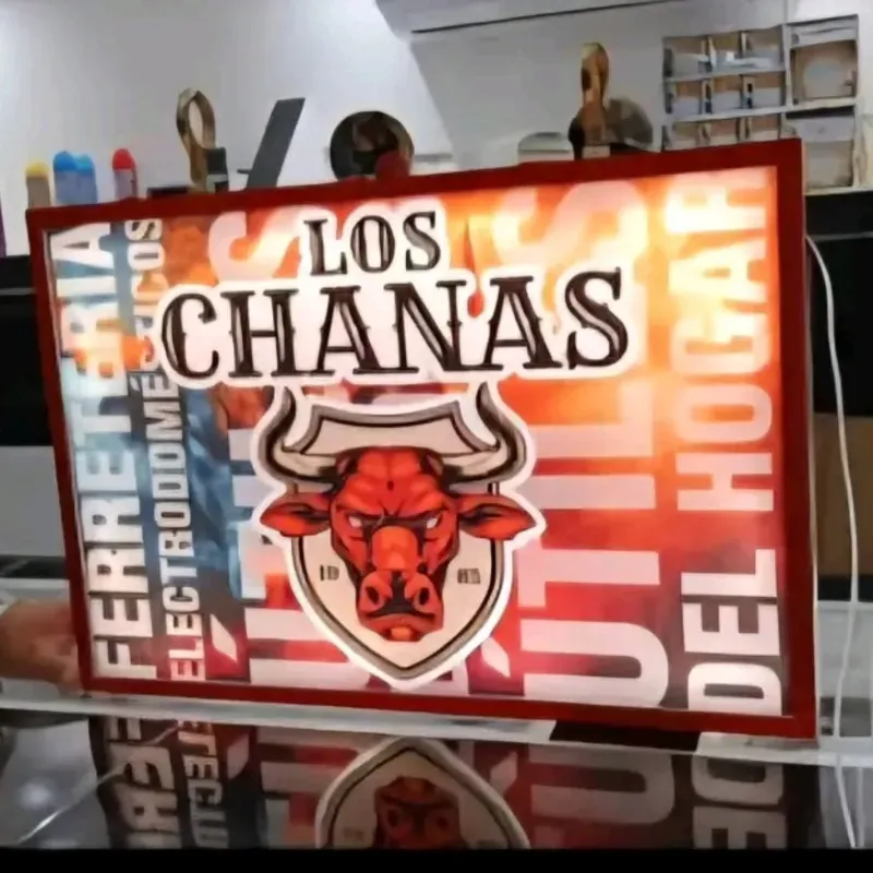 Cartel Lumínico 40x60