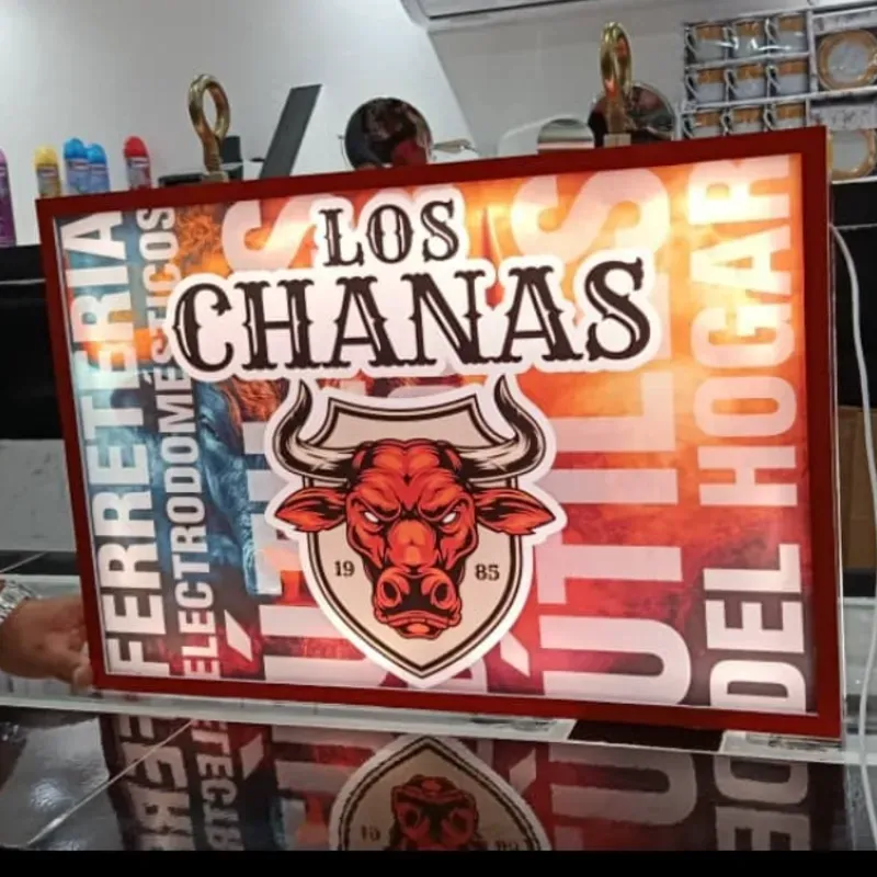 Cartel Lumínico 40x60