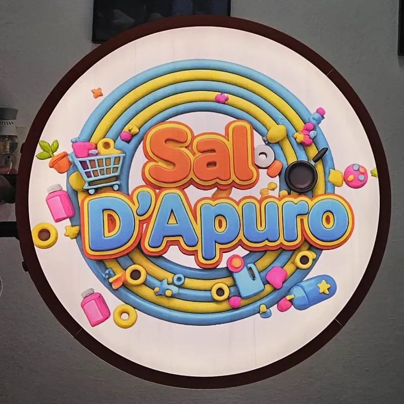 Cartel Lumínico 60cm