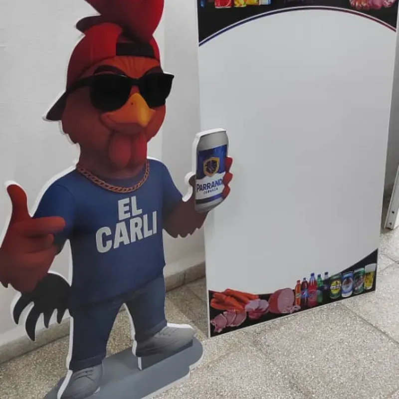 Cartel Routeado Sobre PVC 