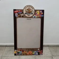 Pizarra para exterior