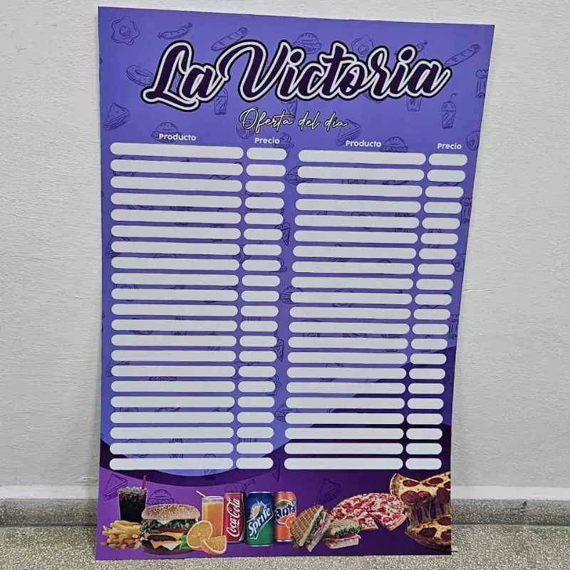 Pizarra Personalizada 