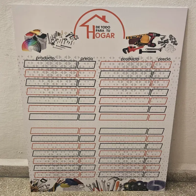 Pizarra Personalizada