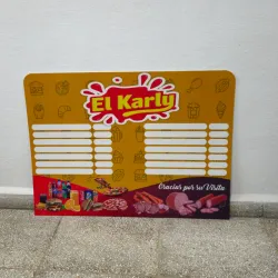 Pizarra Personalizada 