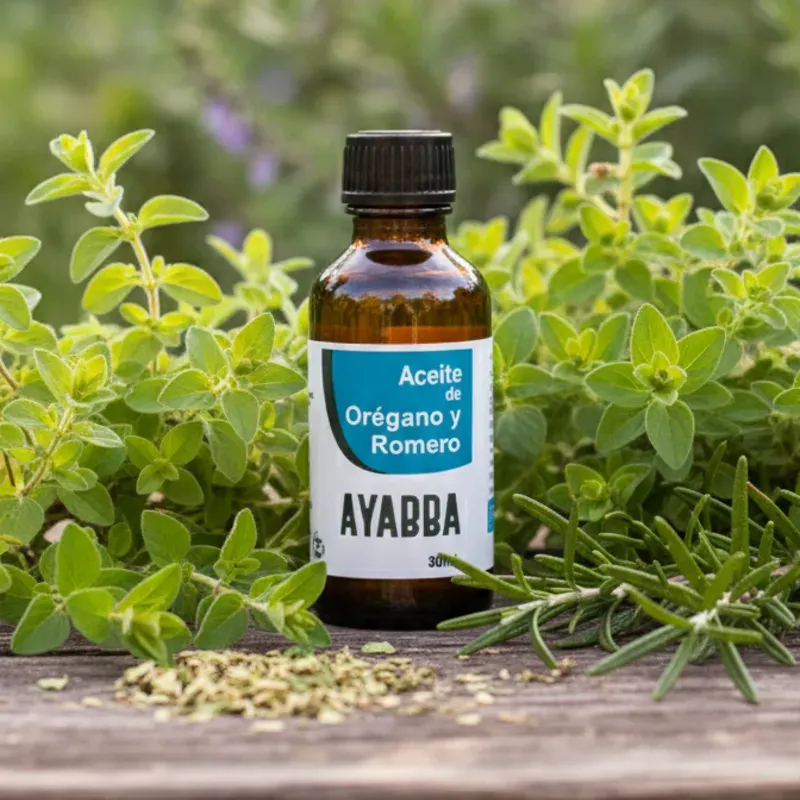 Aceite de Orégano y Romero 