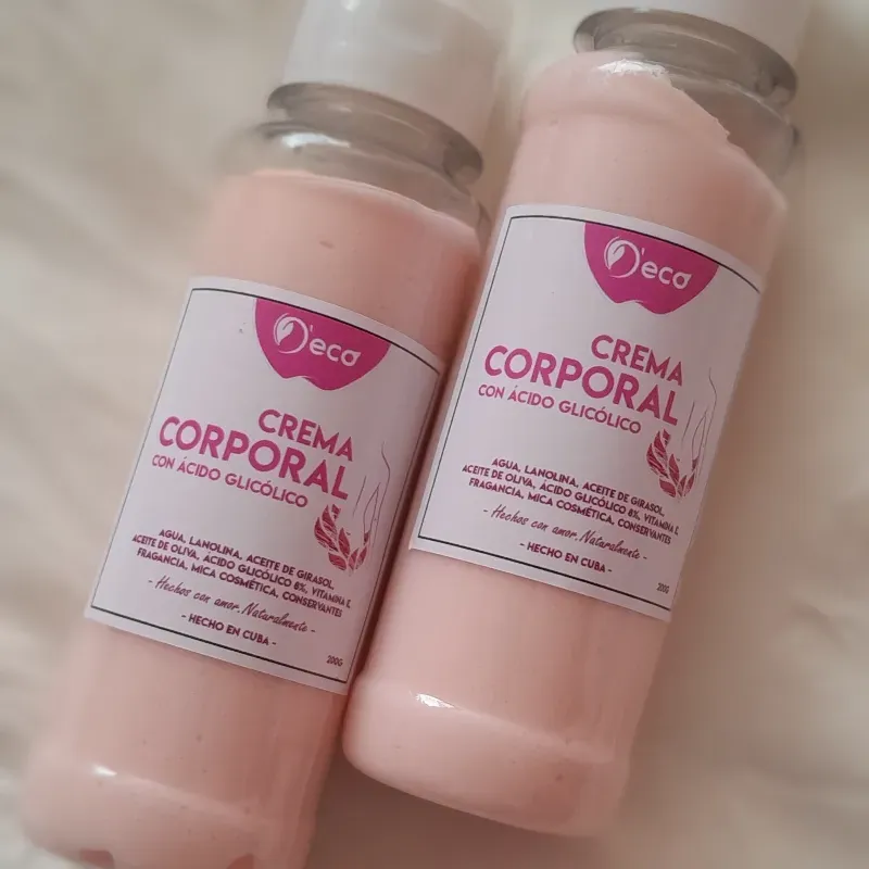 Crema de ácido glicólico 
