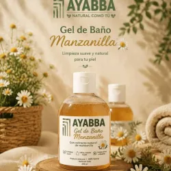Gel de baño de Manzanilla