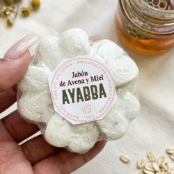 Jabón de avena y miel 