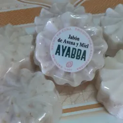 Jabón de avena y miel 