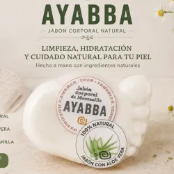 Jabón de Manzanilla y aloe