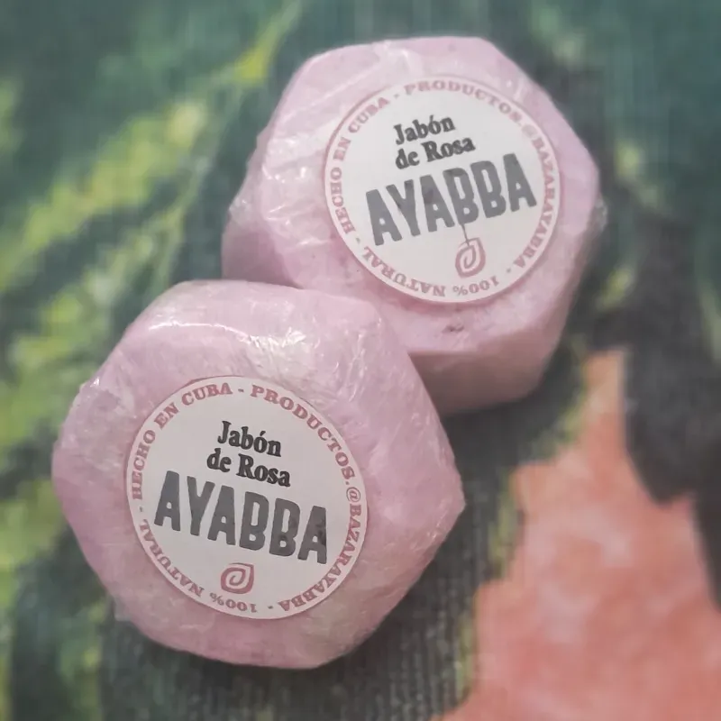 Jabón de rosa 