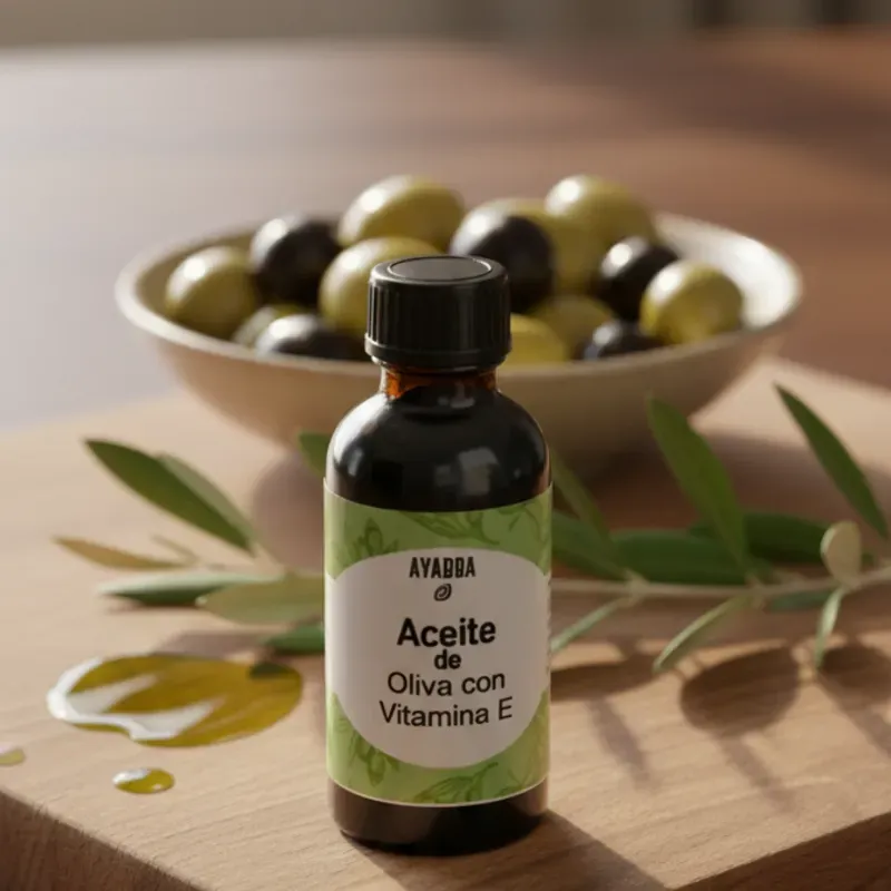 Aceite de oliva con vit e