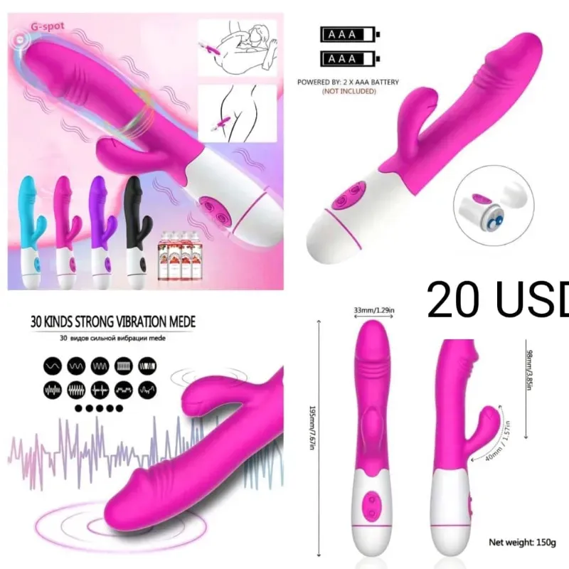 Vibrador Conejito/ Rosa 