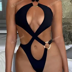 Bikini negro talla s