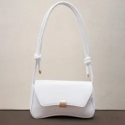 Cartera de hombro color blanco