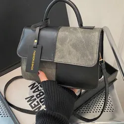 Cartera negra y gris