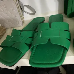 Chancletas color verde
