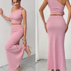 Conjunto rosado pastel talla s
