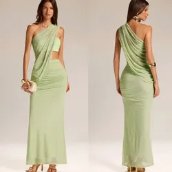 Conjunto verde elegante