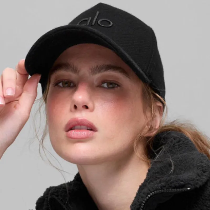 GORRA ALO NEGRA - TEXTURA PREMIUM🖤