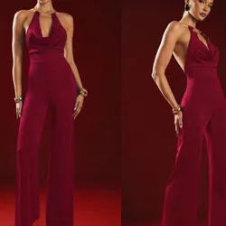 Mono elegante rojo vino talla m