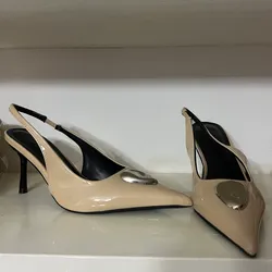 Tacones punto finos Beich bajitos #37/38