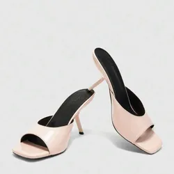 Tacones rosa pastel #38