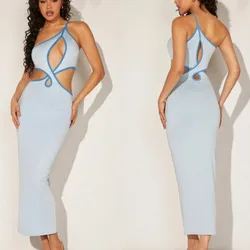 Vestido azul talla s