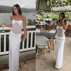 Vestido blanco largo
