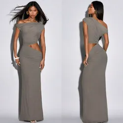 Vestido gris talla s