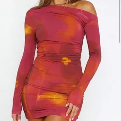 Vestido tricolor talla L