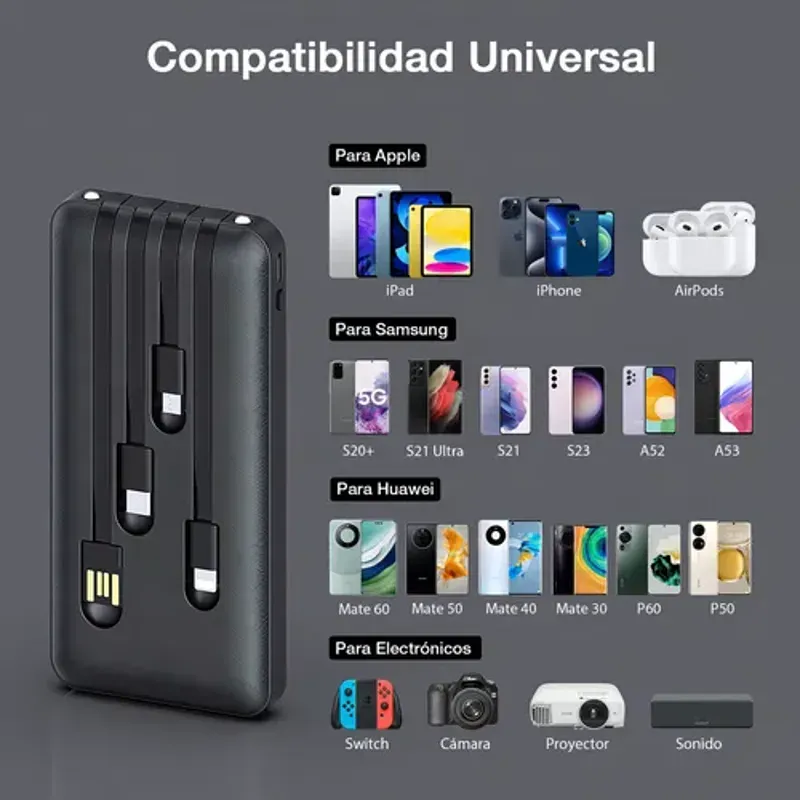 Power Bank ( cargador portátil)