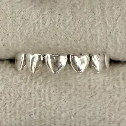 Anillo aro de Corazones