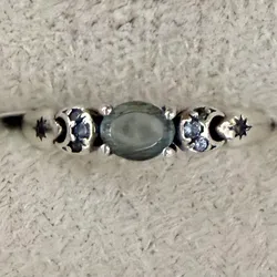 Anillo Piedra azul luna