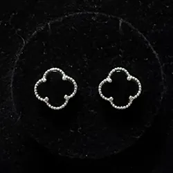 Arete Van Cleef Negro