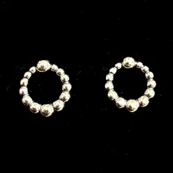 Aretes aritos de bolas