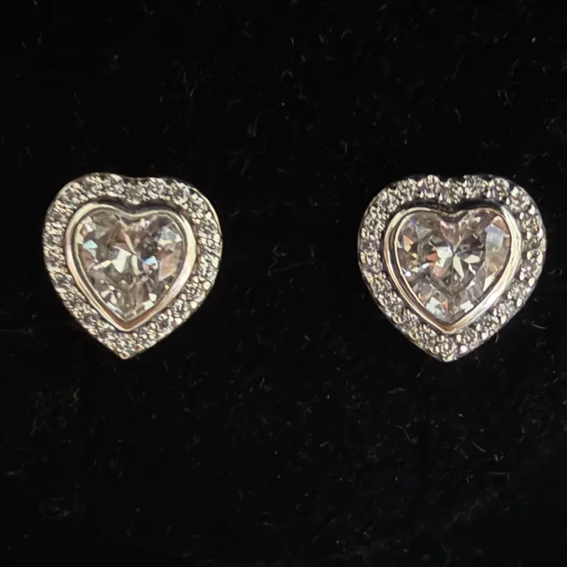 Aretes de corazón Grandes 