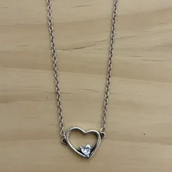 Cadena Corazón Piedra