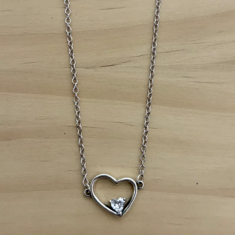 Cadena Corazón Piedra
