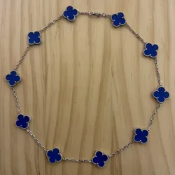 Cadena Van Cleef  azul